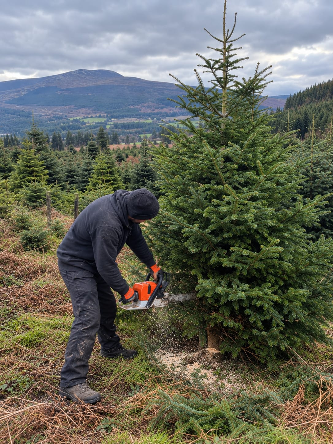 Harvested for Christmas